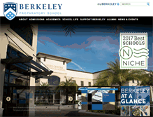 Tablet Screenshot of berkeleyprep.org